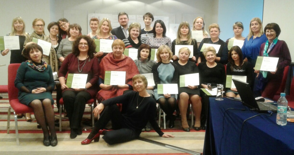 Завідувачі кафдр - члени симпозіуму "Плануємо успіх курсів англійської мови професійного спрямування"